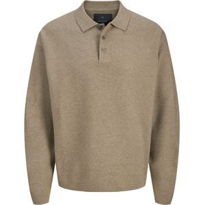 Jack & Jones - Premium - Trui - Cappuccino - Losse Pasvorm