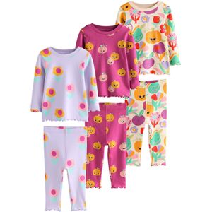 Next Nachtkledij  beige / lila / lichtlila / oranje