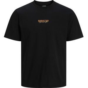 JJ Rebel Shirt 'JREBREGGIE'  bruin / zwart / wit