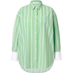 Studio Untold Blouse  grijs / groen / wit