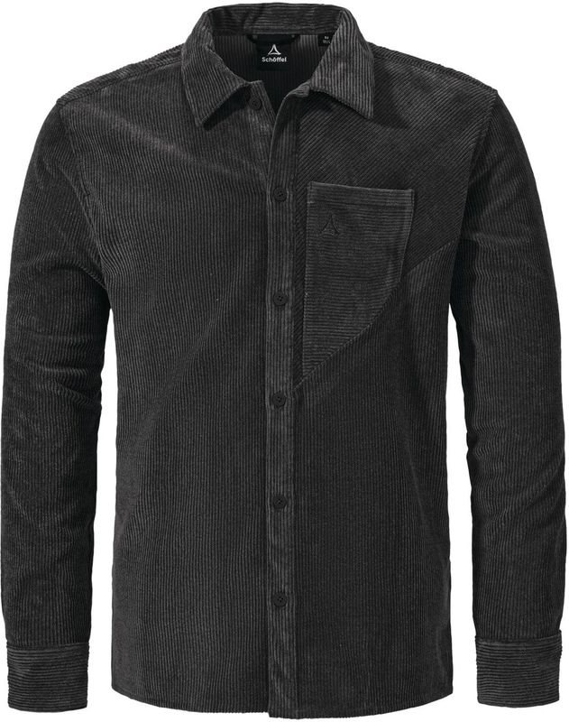 Schöffel - Urban Shirt Style Lodos - Outdooroverhemd - Zwart - Lange Mouwen