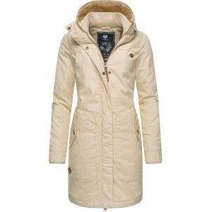 Ragwear Wintermantel 'Jannisa'  beige / bruin / zwart / wit
