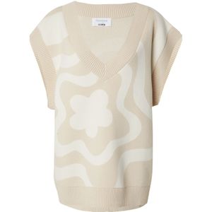 florence by mills exclusive for ABOUT YOU Oversized trui 'Apple Cider'  beige / crème