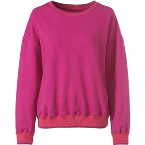 Sweater - Fuchsia - 100% Katoen - Lange Mouwen