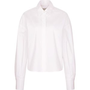 Seidensticker - Overhemdblouse - Wit - 1/1 Kraag Uni - Lange Mouwen - Oversized