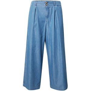 ONLY Carmakoma Bandplooi jeans 'CARBEA'  blauw denim