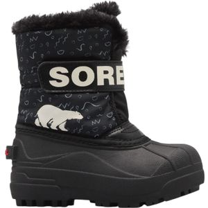 Sorel - Sneeuw Commander Boot - Zwart - Waterdicht - 200 g Isolatie - Fleece Binnenkant