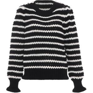 faina Trui  zwart / wit