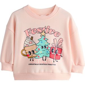 Next Sweatshirt  turquoise / oranje / pink / lichtroze