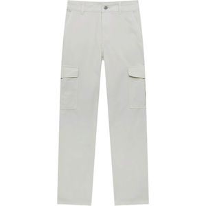 Pull&Bear Cargobroek  lichtgrijs