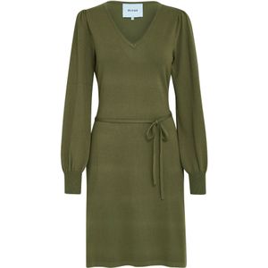 minus Gebreide jurk 'Astrid'  groen