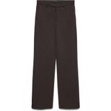 VERO MODA Broek  donkerbruin