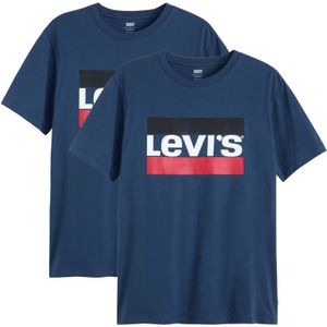 LEVI'S ® Shirt  blauw / rood / zwart / wit