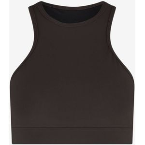 WALLIEN Bikinitop 'Racerfront Tie'  bruin