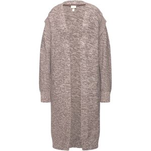 Ulla Popken Gebreid vest  lichtbruin