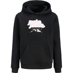 Jack & Jones Junior Sweatshirt 'JCOFLARE'  rosa / zwart / wit