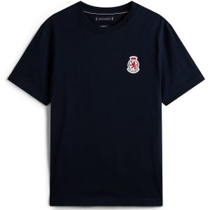 TOMMY HILFIGER Shirt  rood / zwart / wit