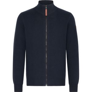 BLEND Gebreid vest ' BHMFINDUS '  blauw