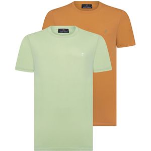 Jacey Quinn Shirt  bruin / groen