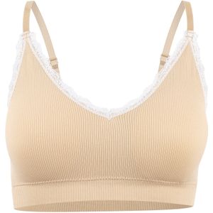 Yenita BH  beige / wit