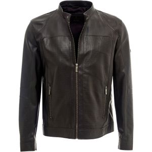 PIERRE CARDIN Tussenjas  donkerbruin