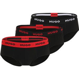 HUGO Slip  rood / zwart / wit
