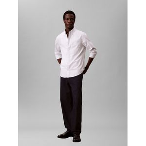 Calvin Klein Jeans Overhemd  lichtgroen / wit