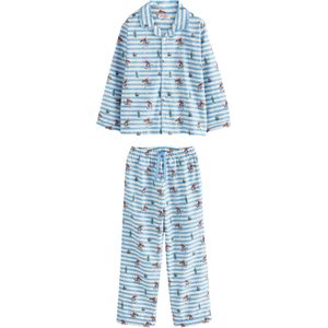 Next Nachtkledij  lichtblauw / groen / rood / wit