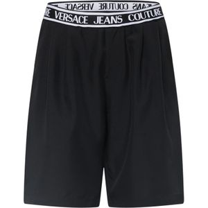 Versace Jeans Couture - Lange Shorts - Zwart - Premium Materialen