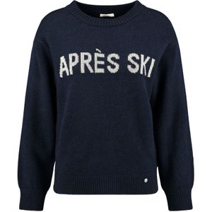 Key Largo Trui 'Apres Ski'  navy / wit