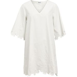 OBJECT Jurk 'OBJKAMMA'  wit