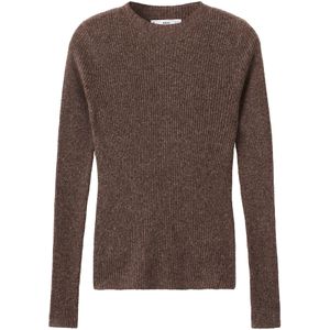 MANGO Trui 'Agustina'  bruin