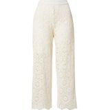 Smith&Soul - Capri Broeken - Crème - 7/8 Lengte - Wide Leg - Mid Waist