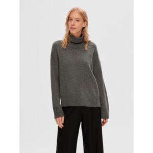 SELECTED Trui  grijs / donkergrijs