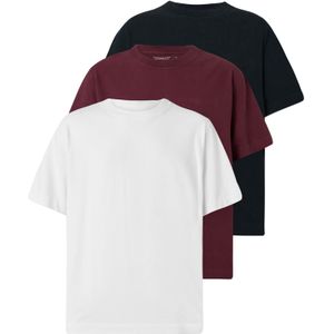 Abercrombie & Fitch Shirt  wijnrood / zwart / wit