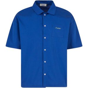 Prohibited Overhemd 'Ciao Amore'  navy / lichtgroen