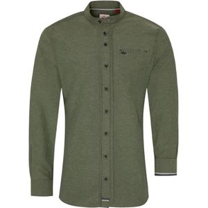 SPIETH & WENSKY - Overhemd - Olijfgroen - Frisco