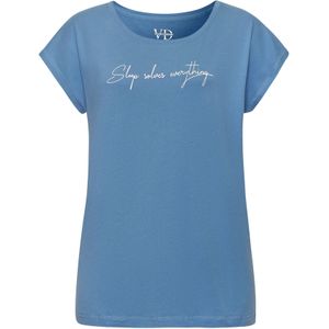 Vivance - Dreams - T-shirt - Lichtblauw - Met Kleine Frontprint