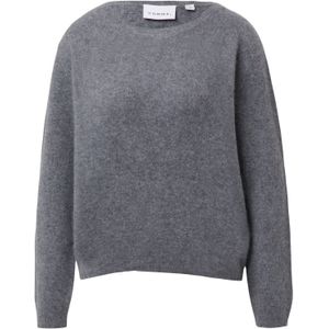 Gebreide trui van wol met ronde hals