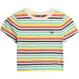 Superdry Shirt  beige / lichtblauw / oranje / zwart