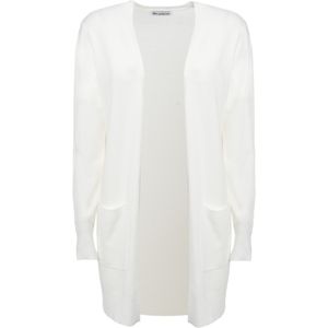 Influencer Gebreid vest  wit