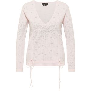 myMo at night Trui  pastelroze / zilver