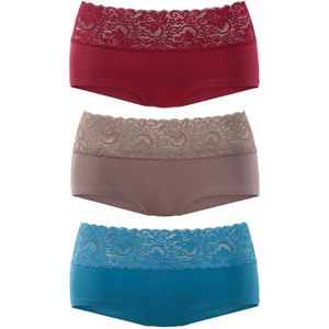 VIVANCE Broekje  blauw / grijs / wijnrood