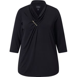 Ulla Popken Shirt  zwart