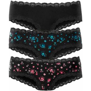 Koraal - Hipster - Katoen - Nauwsluitend met Kant