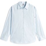 TOMMY HILFIGER Blouse  marine / lichtblauw / wit