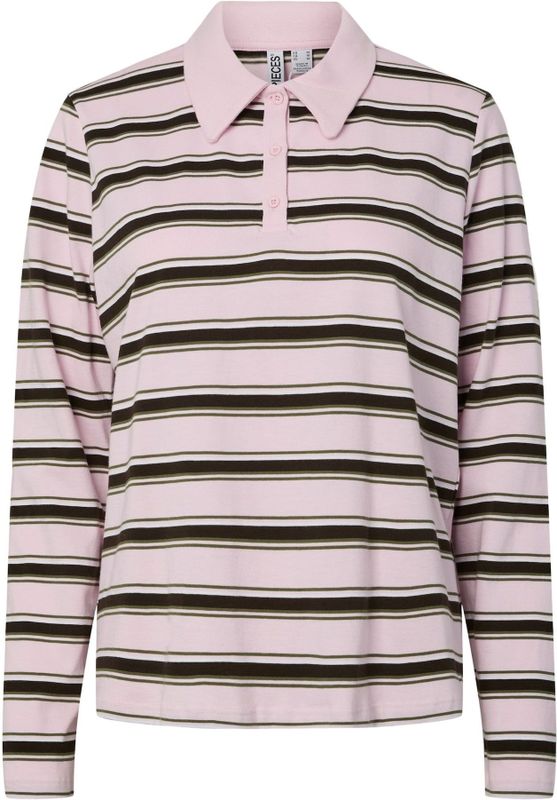 Pcfrankie - Polo - Lange Mouwen - Regular Fit