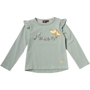 KOROSHI Shirt  goud / pastelgroen