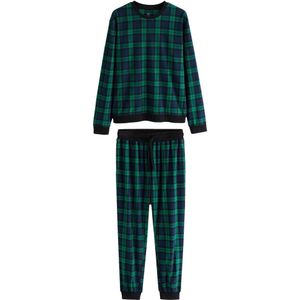 Next Pyjama lang 'Motionflex'  blauw / donkergroen / zwart