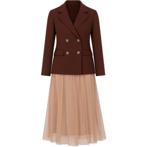 MODAMIHRAM Kostuum  bruin / rosé